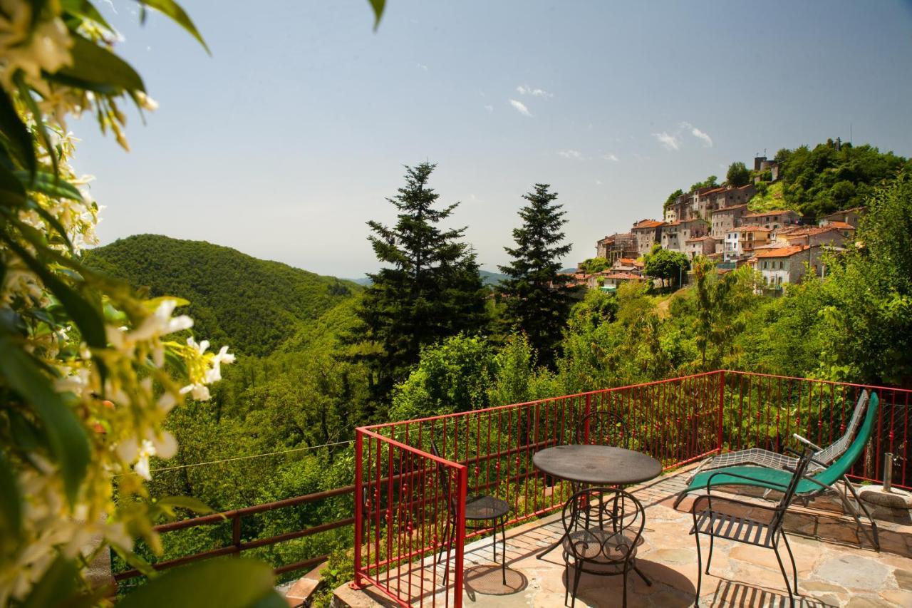 Deliziosa Casetta Sull'Appennino Toscano Montefegatesi Eksteriør billede